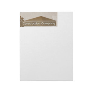 BLOC-NOTE LETTRES PERSONNALISÉES EN-TÊTE NOTE PADS 8 1/2 X