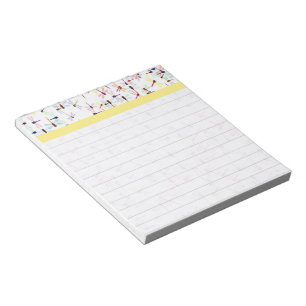 Bloc-note libellules colorées