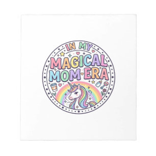 Bloc-note Licorne Dans Mon Ère De Maman Magique Drôle De T-S