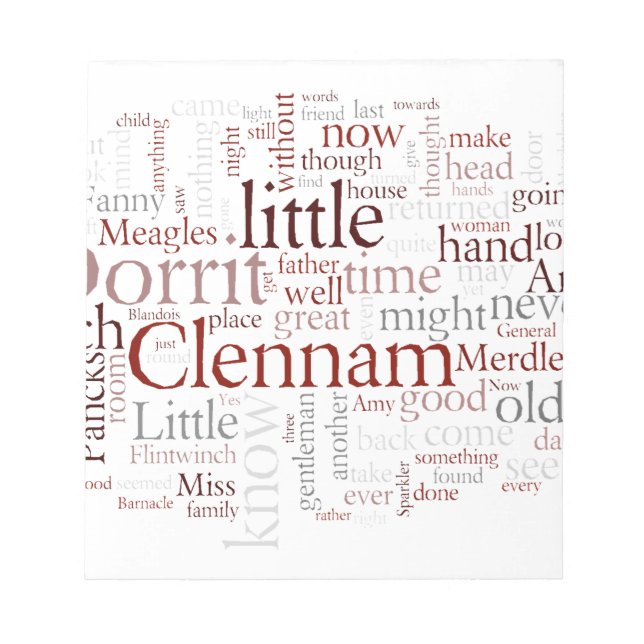 Bloc-note Little Dorrit (Devant)