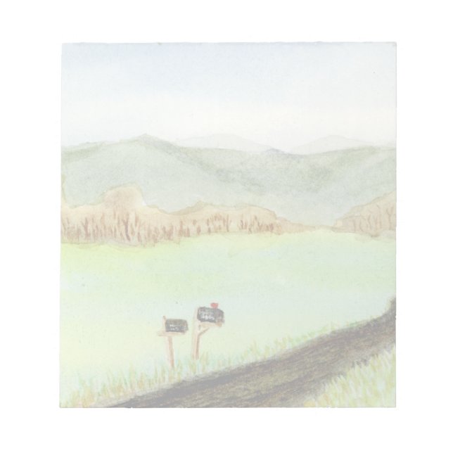 Bloc-note Livraison gratuite rurale (Devant)