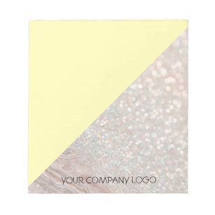 Bloc-note Logo de votre entreprise, personnalisé