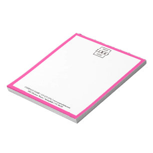 Bloc-note Logo d'entreprise personnalisé pour les entreprise