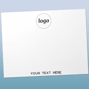 Bloc-note Logo simple Texte commercial promotionnel