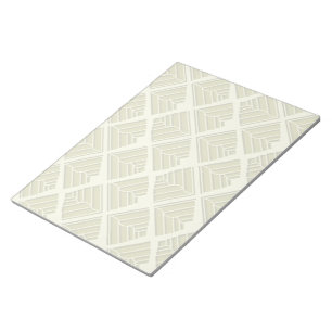 Bloc-note Lumière Motif carré feuille or Lime