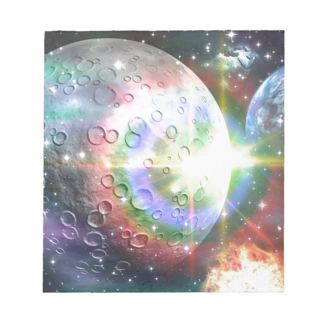 Bloc-note lune arc (Devant)