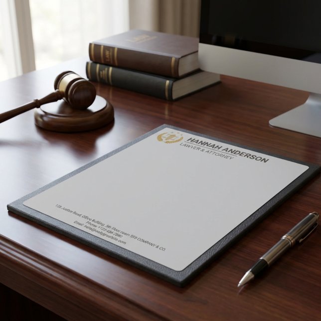 Bloc-note Luxury Leather Look Notepads for Attorneys and Leg (Luxury Leather Look Notepads for Attorneys and Legal Professionals)