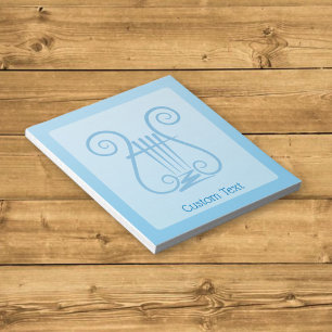 Bloc-note Lyre Bleue