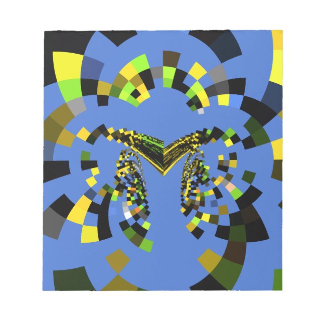 Bloc-note M Bleu (Devant)