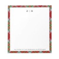 MacBain MacBean Clan Tartan Plaid Motif