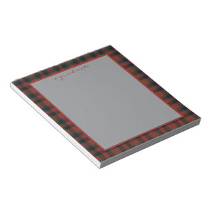 Bloc-note MacDuff Hunting Moderne Tartan Écossais Original