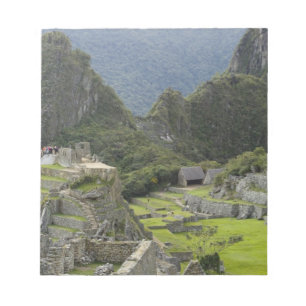 Bloc-note Machu Picchu, ruines de la ville inca, Pérou. 2