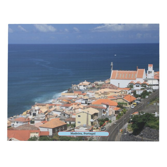 Bloc-note Madère, Portugal (Devant)