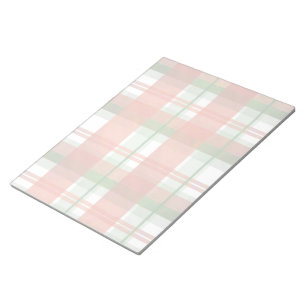 Bloc-note Madras Plaid Noël