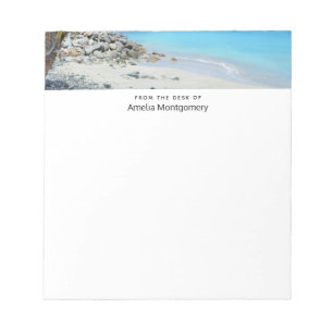Bloc-note Magnifique plage tropicale turquoise