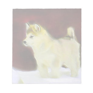 Bloc-note malamute d'Alaska
