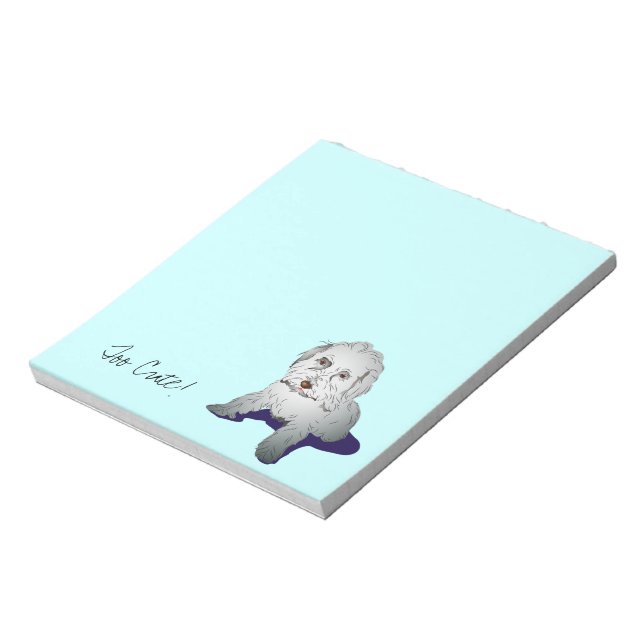 Bloc-note Maltipoo Cute Puppy (Tourné)