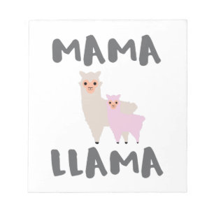 Bloc-note Mama Llama Maman