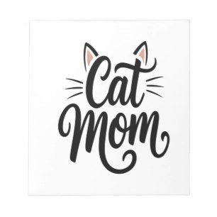 Bloc-note Maman Chatte Moustaches et Oreilles