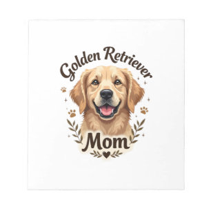 Bloc-note Maman Golden Retriever Vintage Amateur de Chien Ty