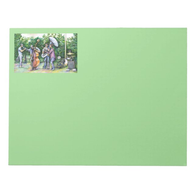 Bloc-note Maman ne m'a jamais averti des joueurs tuba (Devant)