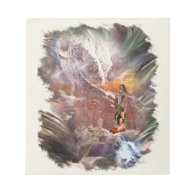 Bloc-note Mariage indien américain Night Vignette (Devant)