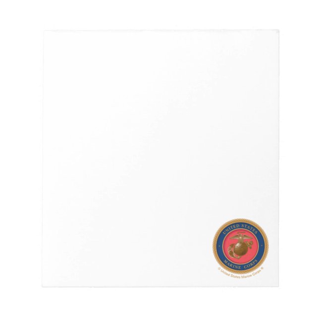 Bloc-note Marine Corps Seal (Devant)