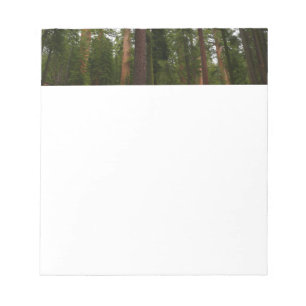 Bloc-note Mariposa Grove dans le parc national de Yosemite