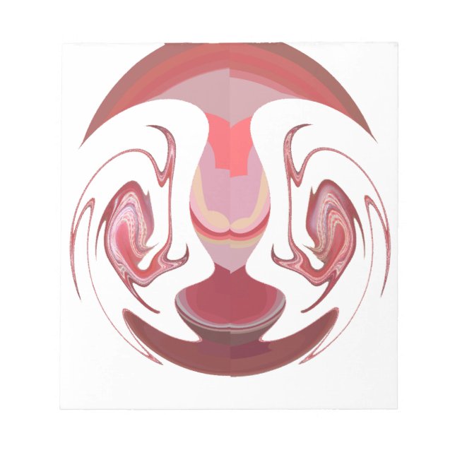 Bloc-note Maroon Majesty : Rustic Radiance Texté Africain (Devant)