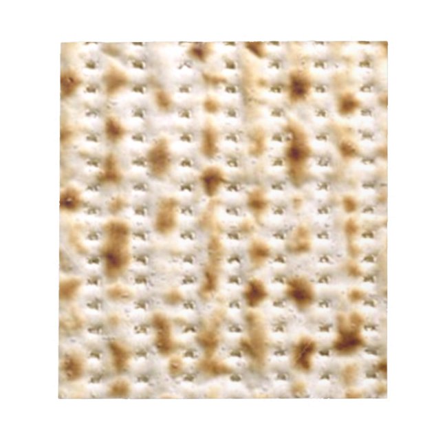 Bloc-note Matzo Note Pad, 40 Pages - Humour juif (Devant)