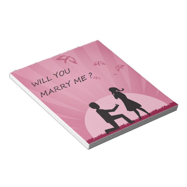 BLOC-NOTE ME MARIEZ-VOUS ? (Incliné)