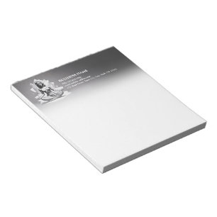Bloc-note Méditation Yoga Instructeur Reiki Master Low Poly