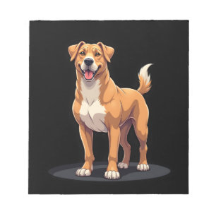 Bloc-note Meilleure vie avec Dogo Canario T-Shirt à manches