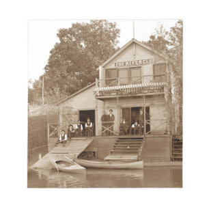 Bloc-note Men Club Fox River Club 1880 Fishing Elgin