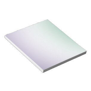 Bloc-note Menthe Blanche Violette