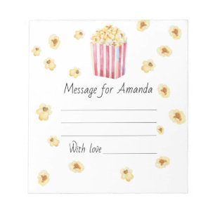 Bloc-note Message capsule temporelle d'anniversaire au pop-c