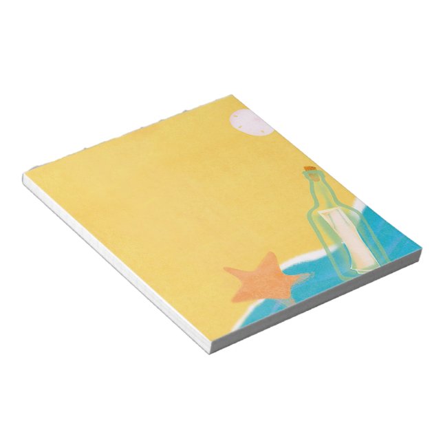 Bloc-note Message dans une bouteille 1 (Incliné)