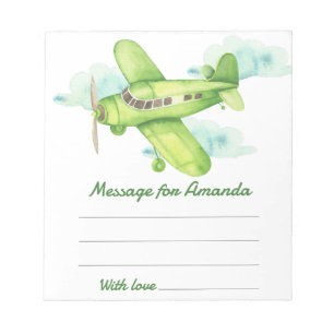 Bloc-note Message de capsule temporelle d'anniversaire d'avi