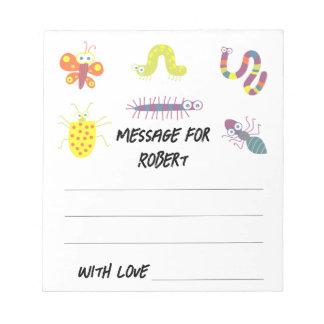 Bloc-note Message de capsule temporelle d'anniversaire de Bu