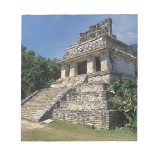 Bloc-note Mexique, province de Chiapas, Palenque. Temple de
