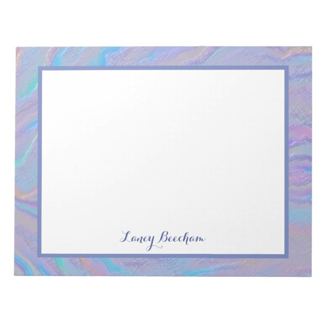 Bloc-note Mezmerizing Iridescence Stone (Devant)