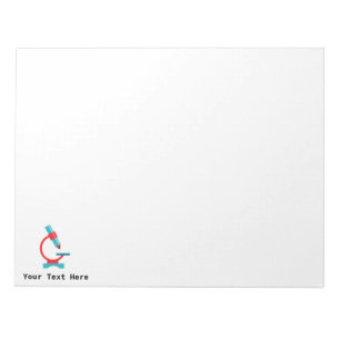 Bloc-note Microscope de biologie des enseignants en sciences