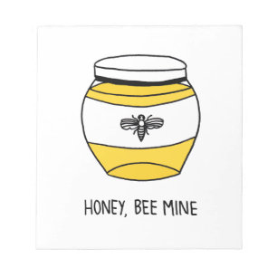 Bloc-note Miel, mienne d'abeille