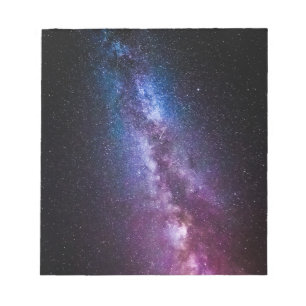 Bloc-note Milky way bright colors