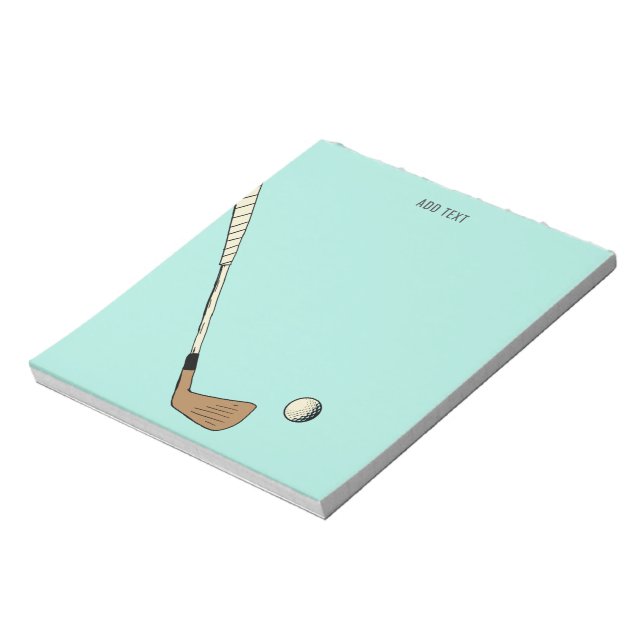 Bloc-note Mint Modern Vintage Golf (Tourné)