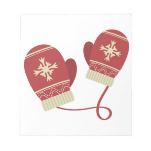 Bloc-note Mittens hiver
