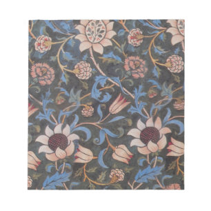 Bloc-note Modèle William Morris Evenlode : Vintage Moody