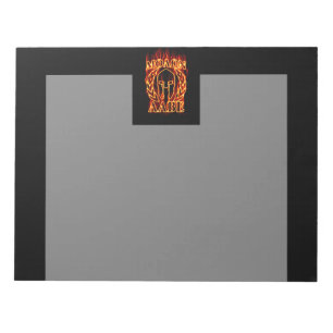 Bloc-note Molon Labe Spartan