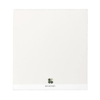 Bloc-note Moment Gilded Clover Luxe Minimalist Notepad