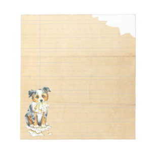Bloc-note Mon Mini Berger Américain A Mangé Mes Devoirs